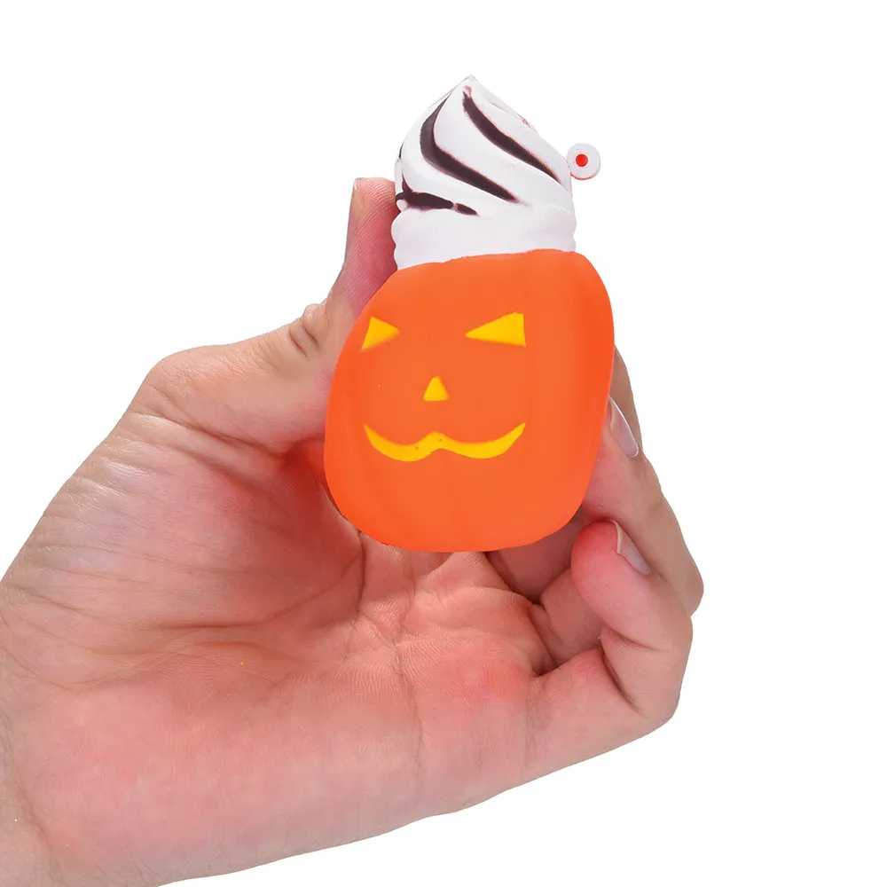 Хэллоуин Тыква ароматизированные медленно расправляющиеся мягкие игрушки детские игрушки Снятие Стресса Игрушка Головоломка
