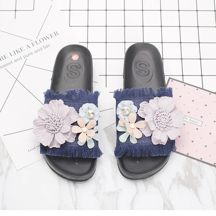 2019 New Korean Summer Womens Slippers Open Toe Ladies Casual Shoes Online Shopping55
