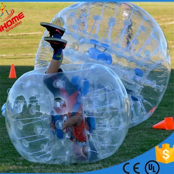 

1.5M PVC inflatable Bubble Soccer bubble zorb ball loopy ball bumper ball inflatable human ball suit