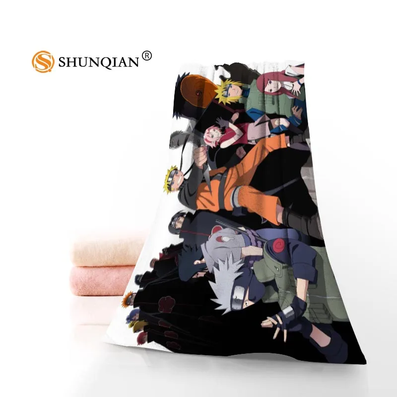 

NARUTO Anime Towels Microfiber Bath Towels Travel,Beach,Face Towel Custom Creative Towel Size 35X75cm And 70X140cm A9.25