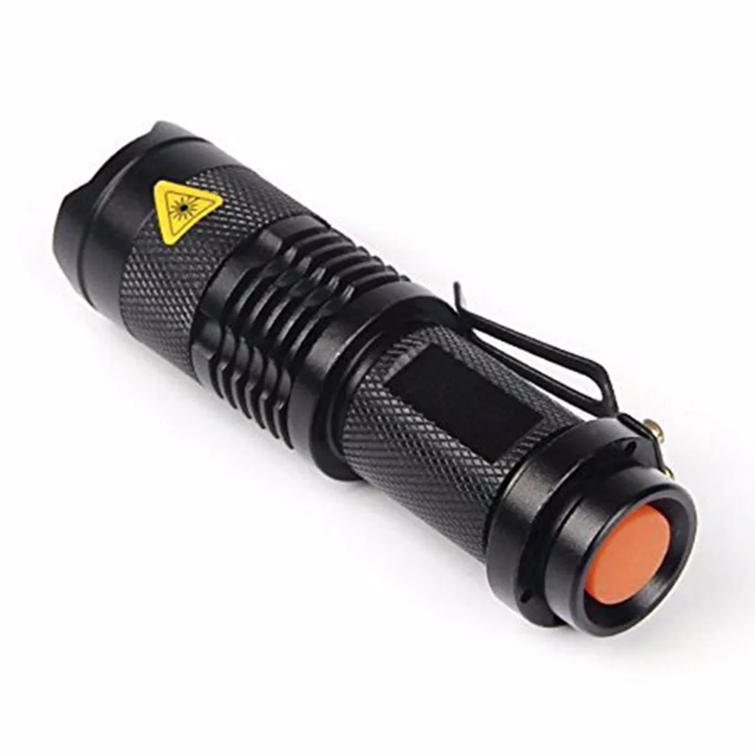 IKVVT Mini LED 1200LM AA/14500 Adjustable Torch 3 Modes Waterproof Flashlight