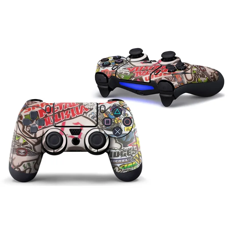 Vinyl Decorative Sticker Skin Cover Decal Wrap For Playstation 4 PS4 Controller 