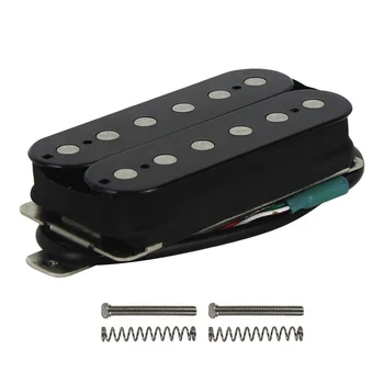

NEW Humbucker Pickup Double Coil Pickup Bridge Alnico 5 Black 52mm Pole Spacing for Electric Guitar Parts
