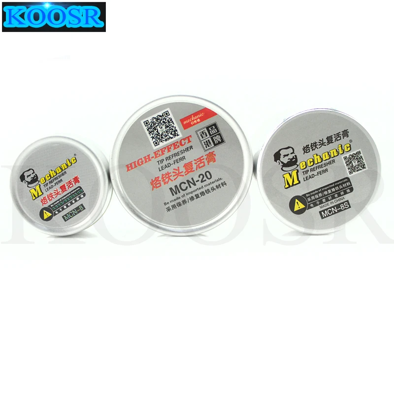 

MECHANIC solder tip repair cream MCN-8 MCN-8S MCN-20 for Soldering Tip Refresher Abrasive
