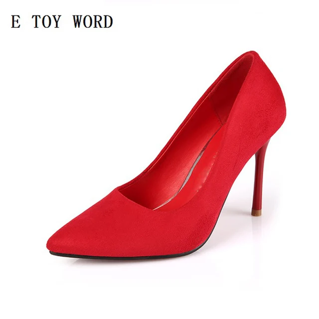 modelos señaló finos de zapatos sexy zapatos primavera la 2017 singles rojos boda de con nuevos I0wA85