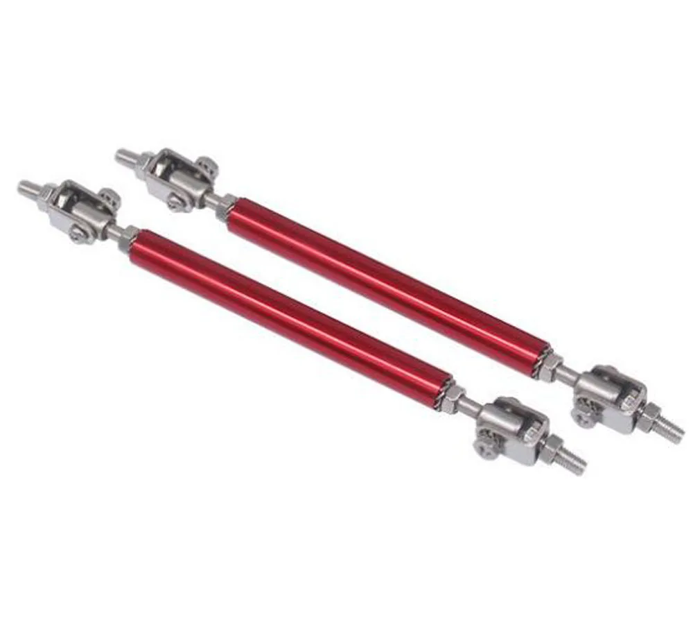 

Car Refit Stainless Steel Rod Telescopic Front and Rear Bumper Fixing Front Lip Back Shovel Adjustable Small Lever 150mm
