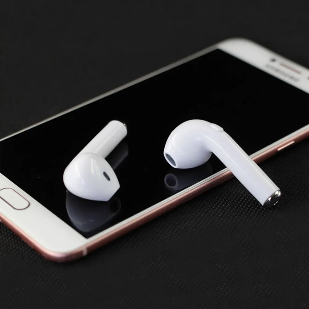 Earphone Bluetooth sport i7s Tws Headset Wireless Earphones USB Cable Charge Business Earbuds Twin wireless headphones bluetooth