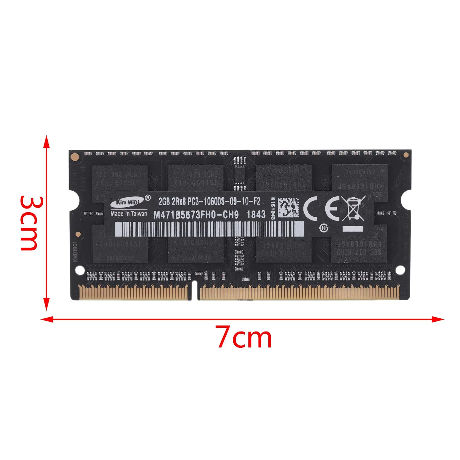 Kimmidi Ddr3L 8 Гб 1600 МГц 1,5 в ноутбук Sodimm Ram память ноутбука