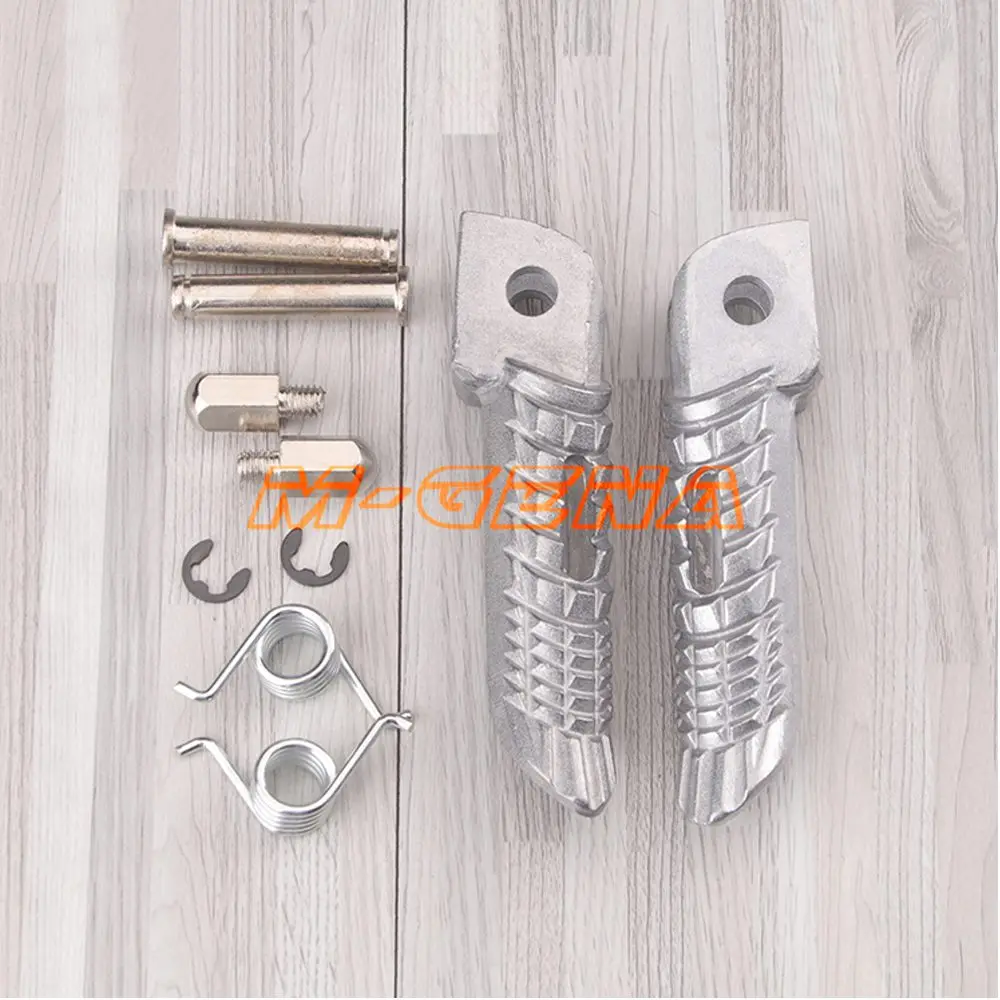 For Suzuki GSR400 GSR600 GSXR600 GSXR750 GSXR1000 GSX1300R GSXR1300 B-king Motorcycle Front Rear Footrests Foot pegs motorcycle footrests motorcycle foot pedals