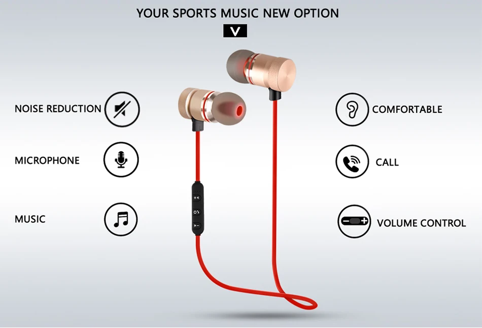 Music In Ear Headphones Stereo