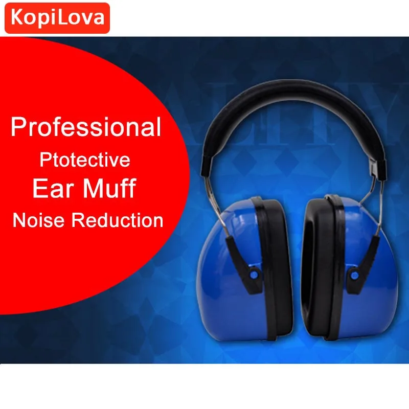 Kopilова 1 шт. высокое качество синий шум снижение наушники слуховой защитный звукоизоляционные наушники для съемки сна