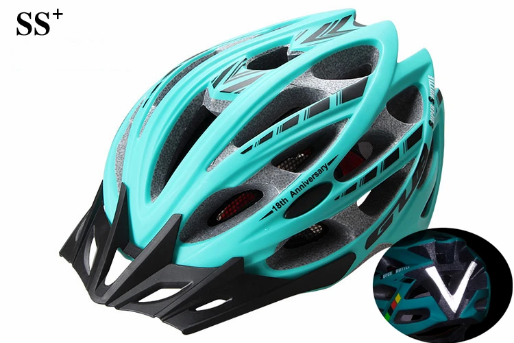

GUB SS+ Mountain Bike Bicycle Helmet Cycling Helmet Men Women MTB Helmet MTB Road Bicycle Accessories V shape reflector jewelry