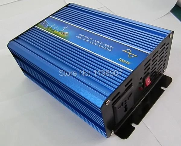 

dc to ac power inverter 12v 220v 500w off grid tie inverter solar Pure sine wave inverter potenco inverter Pura sinusa ondo