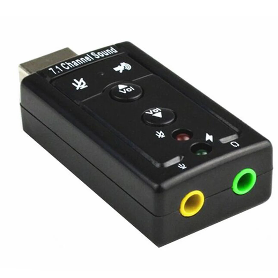 Внешняя звуковая карта USB Etmakit аудио адаптер Виртуальный 7 1 2 0 микрофон динамик