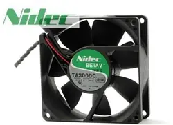 Nidec ta300dc m33407-16 8025 24 В 0.18a двойной шарикоподшипник Вентилятор охлаждения привод вентилятора