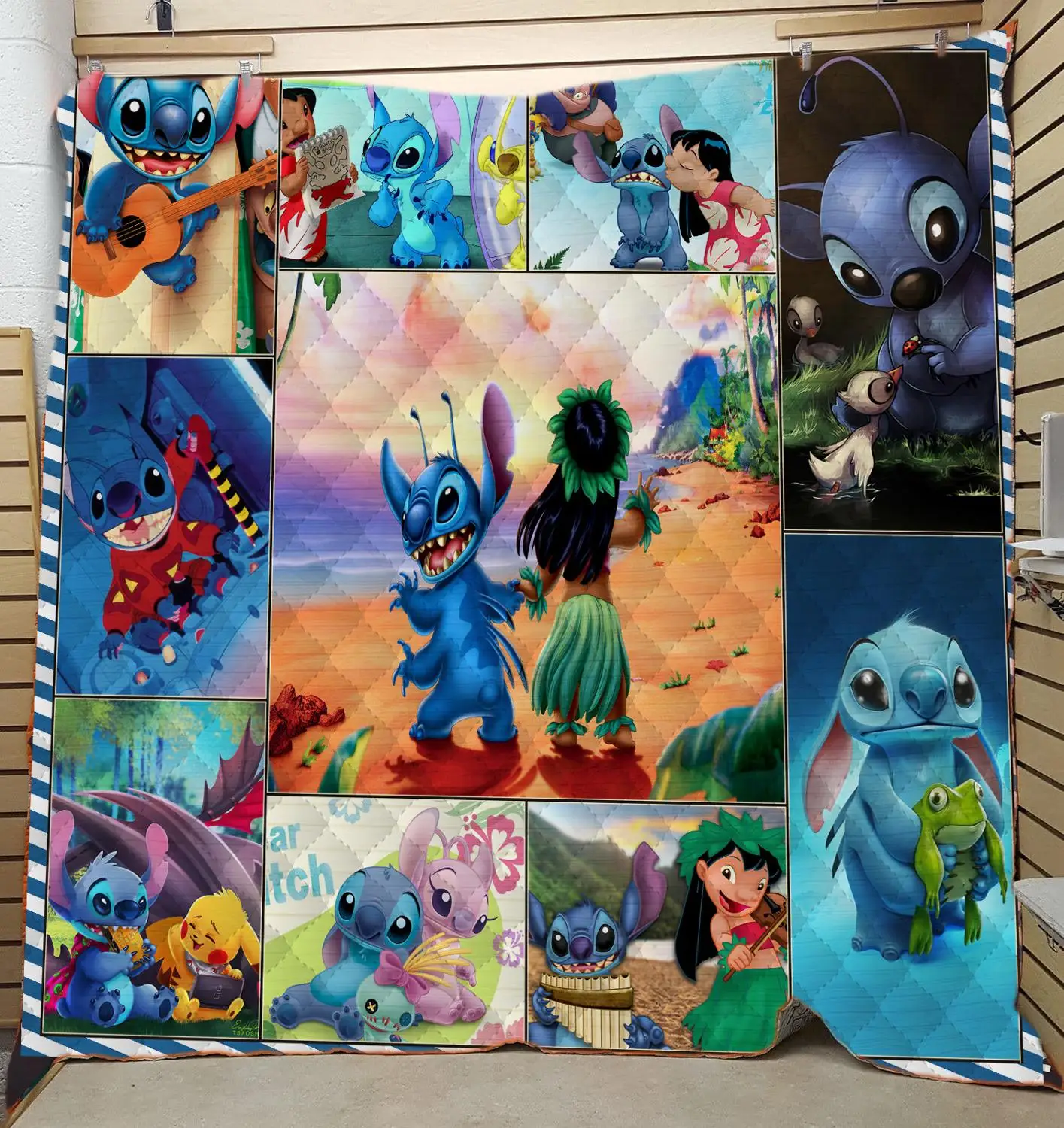 Quilt Blanket Stitch Colchas Para Cama Edredones Acolchados Invierno Wash Square Patchwork Quilt Couette Hiver Colchas