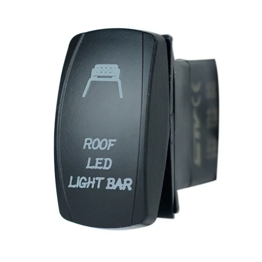 

EE support Car Off Road 12V 20A Toggle Rocker Switch Blue LED Roof Light Bar Lamp Sales XY01