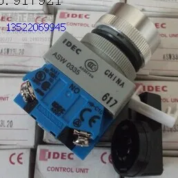 

[ZOB] IDEC Izumi button switches ASW3L20 selector switch Lever Operator Type ASW31L20 stalls --10pcs/lot