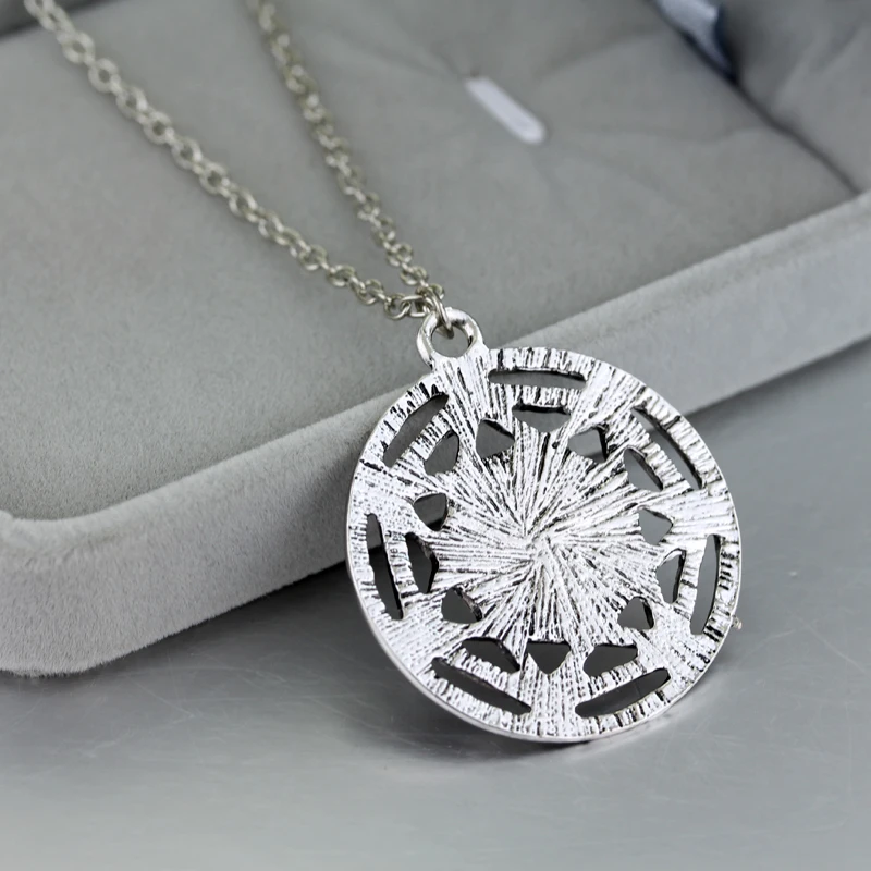 Сверхнатуральная гептаграмма Скорпион ключ из Соломона ожерелье Pentacle Seal
