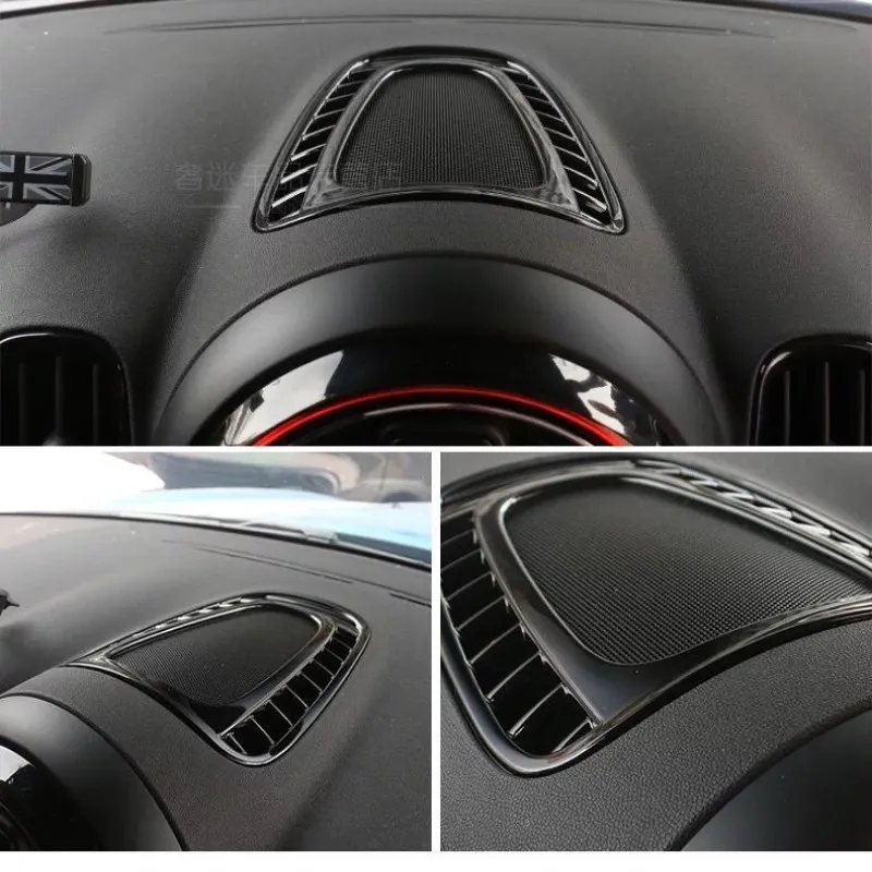 

1pcs Car dashboard Central air outlet Decorative shell Modified stickers Car Styling Accessories for BMW Mini new countryman F60