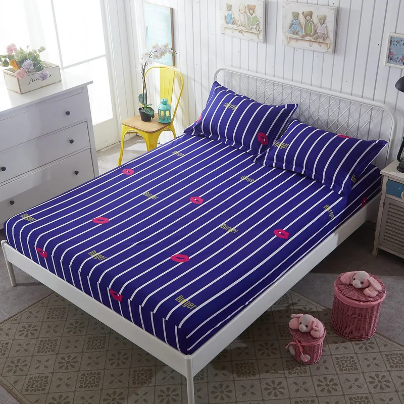 Promotion Mattress Protective Cover Dot Flower Stripe ...