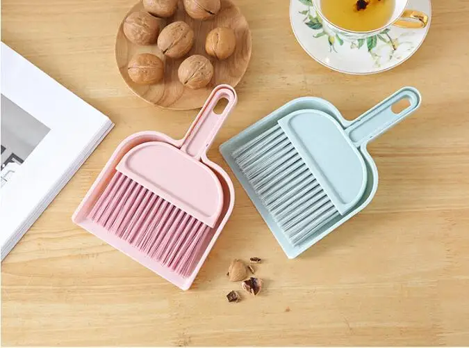 FASOTY креативный мини-Мультифункциональный щетка и совок Sweeper Настольный маленький метла клавиатура щетка пластиковая метла совок набор