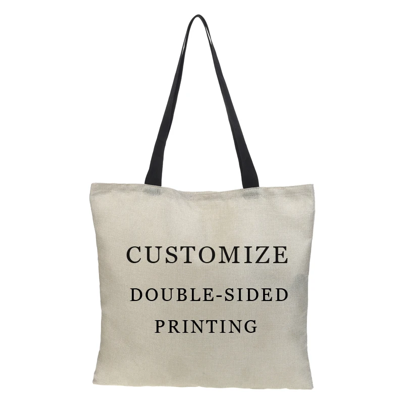 Customized Cute Cat Printing Women Handbag Linen totoro style Tote Bags with Print Logo Casual Traveling Beach Bags 43cm*43cm Customized Cute Cat Printing Women Handbag Linen totoro style Tote Bags with Print Logo Casual Traveling Beach Bags 43cm*43cm