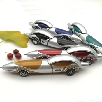 

200pcs/lot Funny Novelty Design Ballpoint Pen Racing Car Child Kids Toy Gift Shape Office Child Kids Toy Drawing Toys Paryt Gift