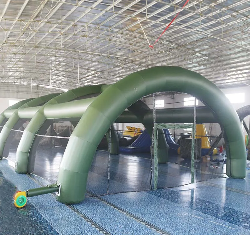 High quality inflatable paintball bunker arena inflatable paintball