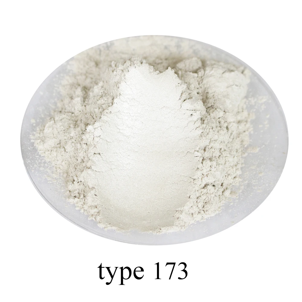 Тип 173 пигмент жемчужный порошок здоровая Натуральная Минеральная пудра MICA порошок DIY краситель, использование для мыла автомобильные