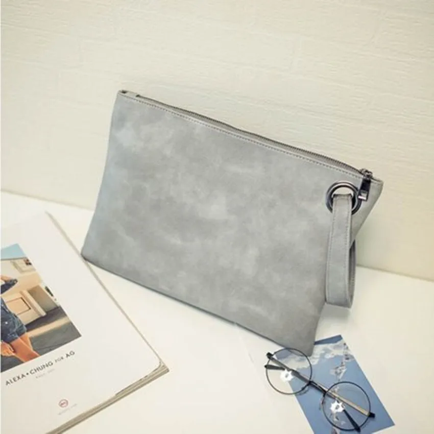 

New Fashion Women PU Handbag Clutch Envelope Shoulder Evening Bag Purse