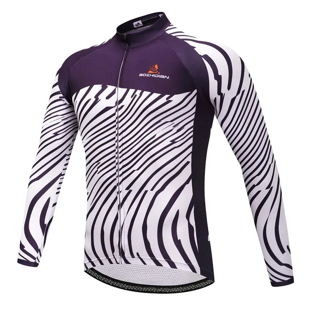 Men's Cycling Jacket Maillot Long Sleeve Cycling Jersey Mountain Bike