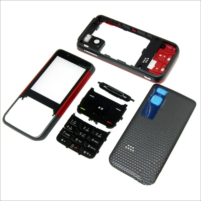 Для Nokia 5610 5611 батарея задняя крышка корпус + клавиатура полная передняя |