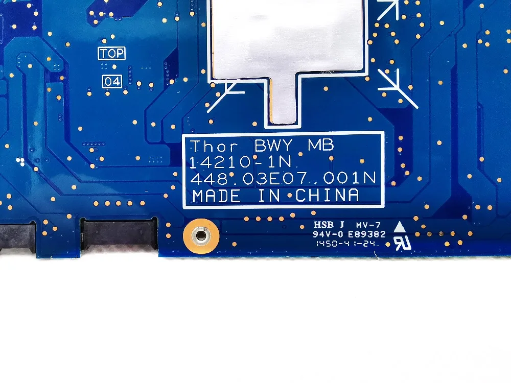 الأصلي لشركة أيسر SW5-271 اللوحة المحمول SW5-271 CPU 5Y10 4 GB 14210-1N 448.03E07.001N اختبار جيد شحن مجاني