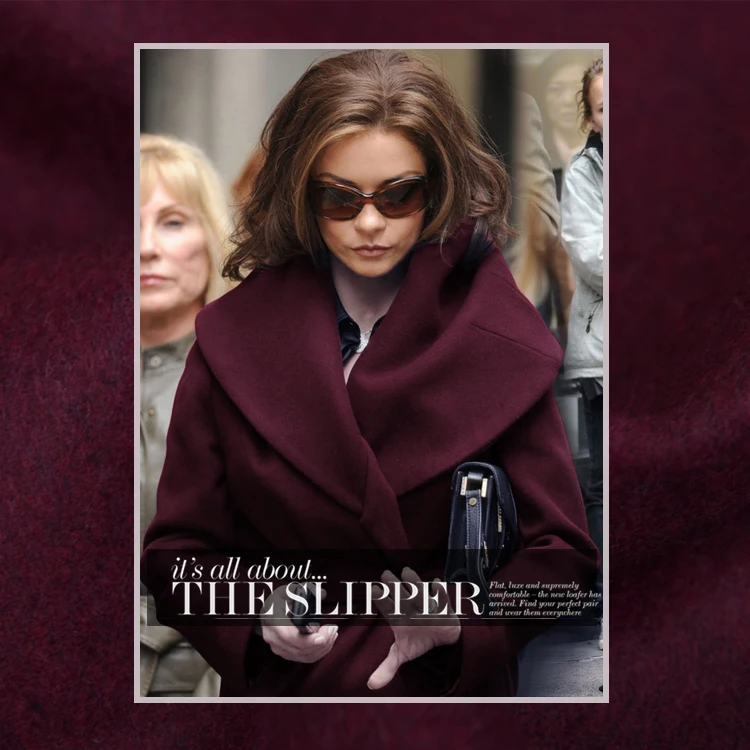 

Dark wine red cashmere fabric thick double-sided cashmere coat fabric high-grade jacket clothing wool fabric cashmere cloth