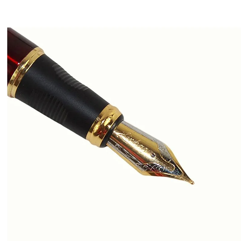 Jinhao Luxury M Nib 18KGP Fountain Pen Spider red