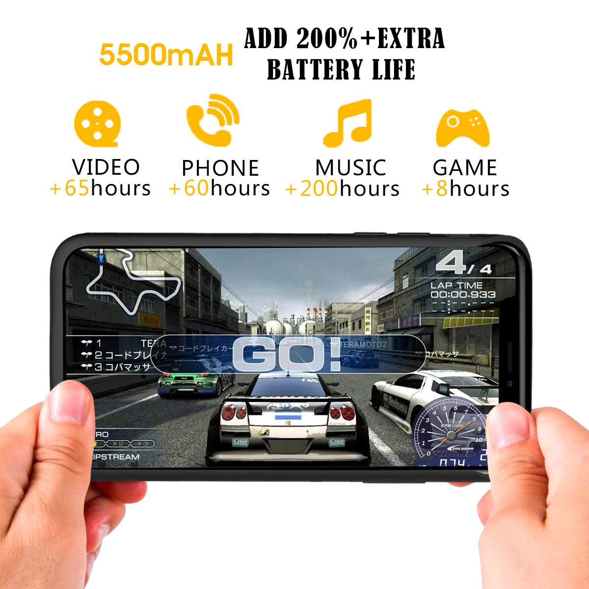 Для iPhone X Case с аудио 5500 мАч внешнего резервного батарея зарядное устройство запасные аккумуляторы для телефонов зарядки крышка Bateria Fundas iPhone XS