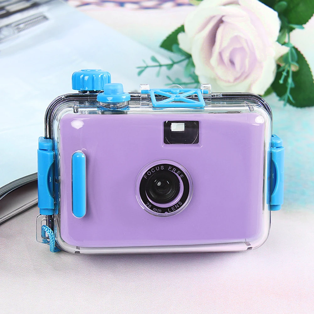 Children's Camera Film Camera LOMO Camara Waterproof and Shockproof(no Battery Required) Kid Camera