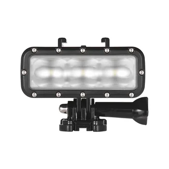 

Camera Light Waterproof LED Video Light Dimmable Lamp Underwater 40M Diving with 900mAh Rechargeable Battery for Action Camera
