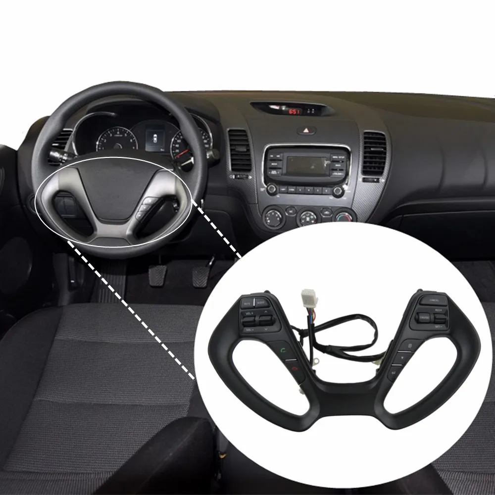 Навигационный плеер, Bluetooth, телефон, круиз-контроль, переключатель рулевого колеса, автозапчасти, кнопки рулевого колеса для Kia K3