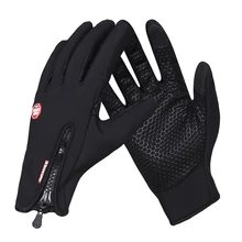 Обновленные осенне-зимние ветрозащитные лыжные перчатки унисекс антистатические сноубордические перчатки для спорта на открытом воздухе перчатки с сенсорным экраном