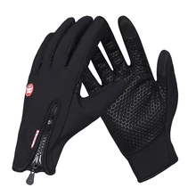Upgrade Autumn Winter Windproof Ski Gloves Unisex Anti Static Snowboard Gloves Outdoor Sports Touch Screen Gloves