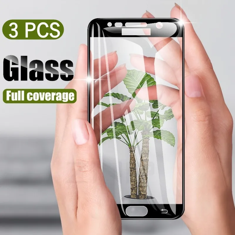 3 шт./лот 3D Защитная пленка для экрана из закаленного стекла Samsung A8 плюс A9 A5 A7 A6 J4 J6 J8