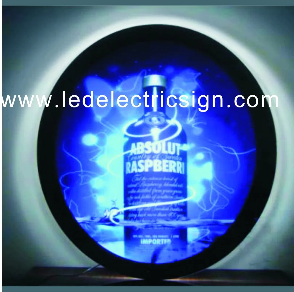 LED Wall Hanging Crystal Light Box for advertisingadvertising light