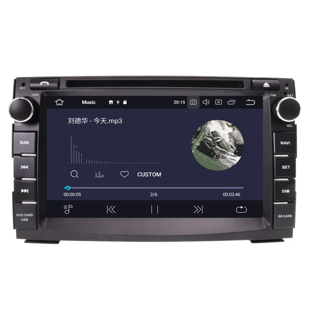 Excellent 7" HD Android 9.0 Car DVD Auto Radio For Kia Ceed 2009 2011 2012-2017 Venga GPS Navigation FM WiFi Multimedia Stereo Gift Camera 5
