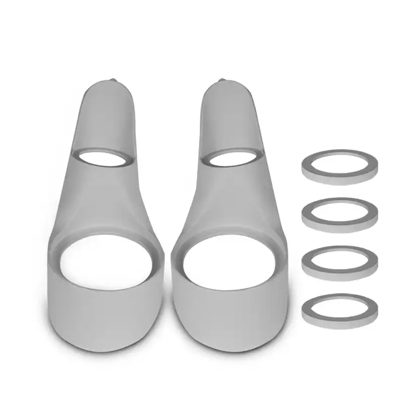 1Pair Car Audio Speaker Plastic Durable Gasket For 3.5 Inch 4 Inch DIY