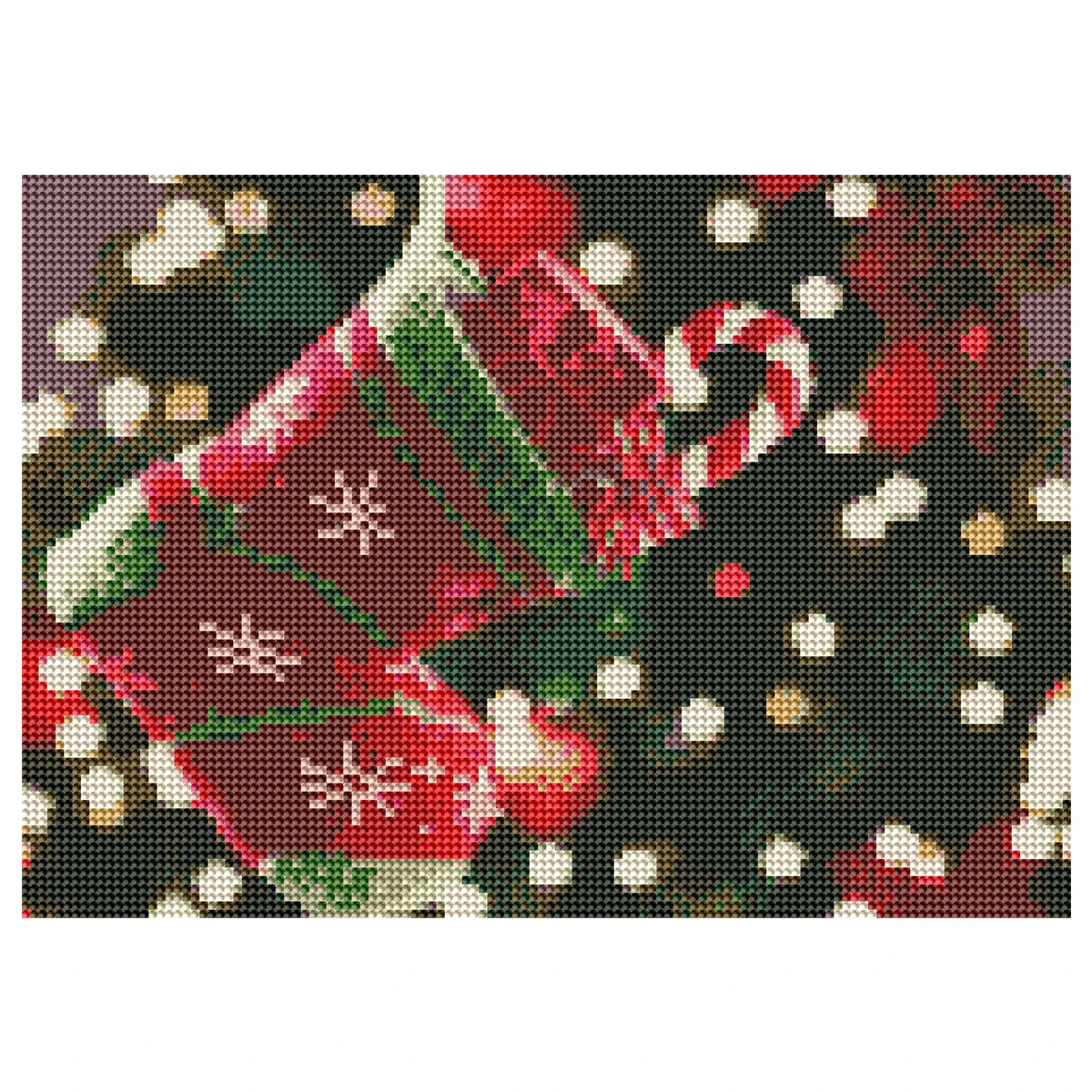 Фото на заказ! 5D регулярные гексаэдр алмазная живопись, рождественские носки декоративная живопись дома декоративная наклейка комплект