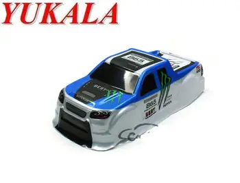 

2019 newest PVC RC Truck shell body for 1/18 RC truck size 255*110*80mm wheel base 155mm