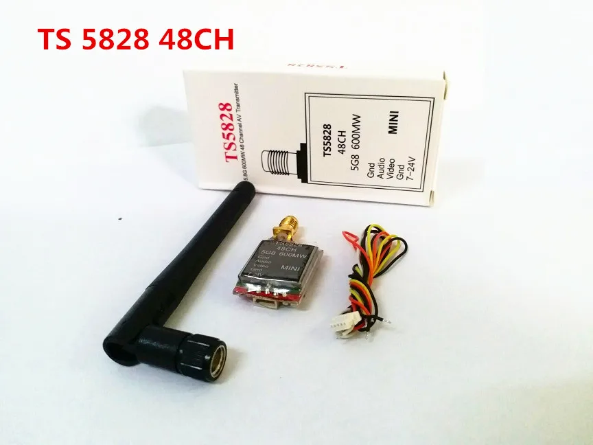 

5.8GHz 600mW 48CH Mini Wireless Video Transmitter TS5828 Module for Drone Camera QAV250 ZMR250 gopro FPV Quadcopter
