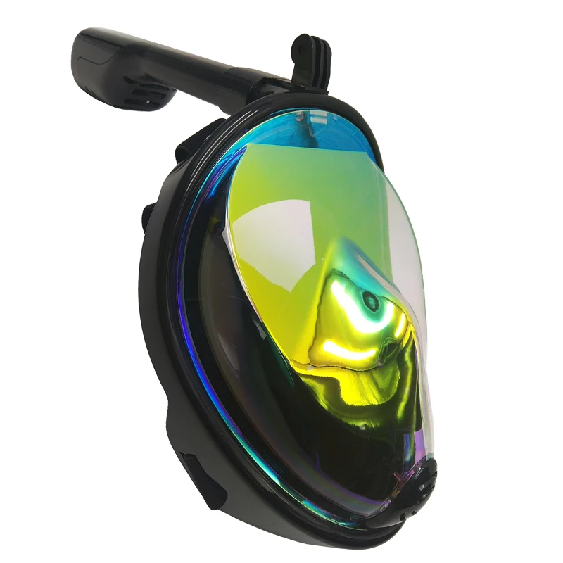 

Underwater Anti Fog Diving Mask Snorkel Swimming Training Scuba mergulho 2 In 1 full face snorkeling mask For Gopro Camera